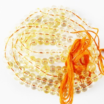 Citrine 6mm round Citrine 6mm round