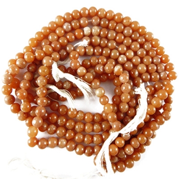Peach Moonstone 6mm round Peach Moonstone 6mm round
