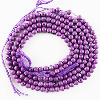 Sugilite (manmade) 6mm round Sugilite (manmade) 6mm round