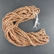Rudraksha Beads String (109 pcs) 7mm, Natural Colour Rudraksha Beads String (109 pcs) 7mm, Natural Colour