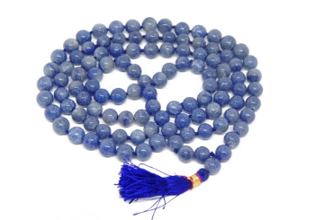 Show details for Sodalite Mala : 108+1 Beads Knotted Mala Picture of Sodalite Mala : 108+1 Beads Knotted Mala