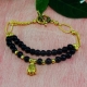 Gemstone Black Stone Bracelet 6mm round Gemstone Black Stone Bracelet 6mm round