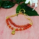 Gemstone Carnelian Bracelet 6mm round Gemstone Carnelian Bracelet 6mm round
