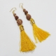Rudraksha & Tassels Earring Rudraksha & Tassels Earring