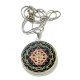 Show details for Sri Yantra Sacred Geometric Pendant Picture of Sri Yantra Sacred Geometric Pendant