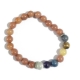 Show details for Peach Moon(7 Chakra) Gemstone Bracelet  Picture of Peach Moon(7 Chakra) Gemstone Bracelet