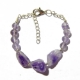 Show details for Gemstone Amethyst Bracelet Picture of Gemstone Amethyst Bracelet