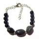 Show details for Gemstone Black Agate Bracelet Picture of Gemstone Black Agate Bracelet