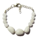 Show details for Gemstone White Agate Bracelet Picture of Gemstone White Agate Bracelet