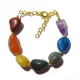 Show details for Gemstone Tumble 7 Chakra Bracelet Picture of Gemstone Tumble 7 Chakra Bracelet