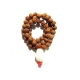 Show details for 5 Mukhi (Face) Rudraksha Mala with Faceted White Agate Tumble Pendant Picture of 5 Mukhi (Face) Rudraksha Mala with Faceted White Agate Tumble Pendant