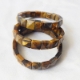 Pyramid Bracelet, Tiger Eye Tigereye Pyramid Bracelet